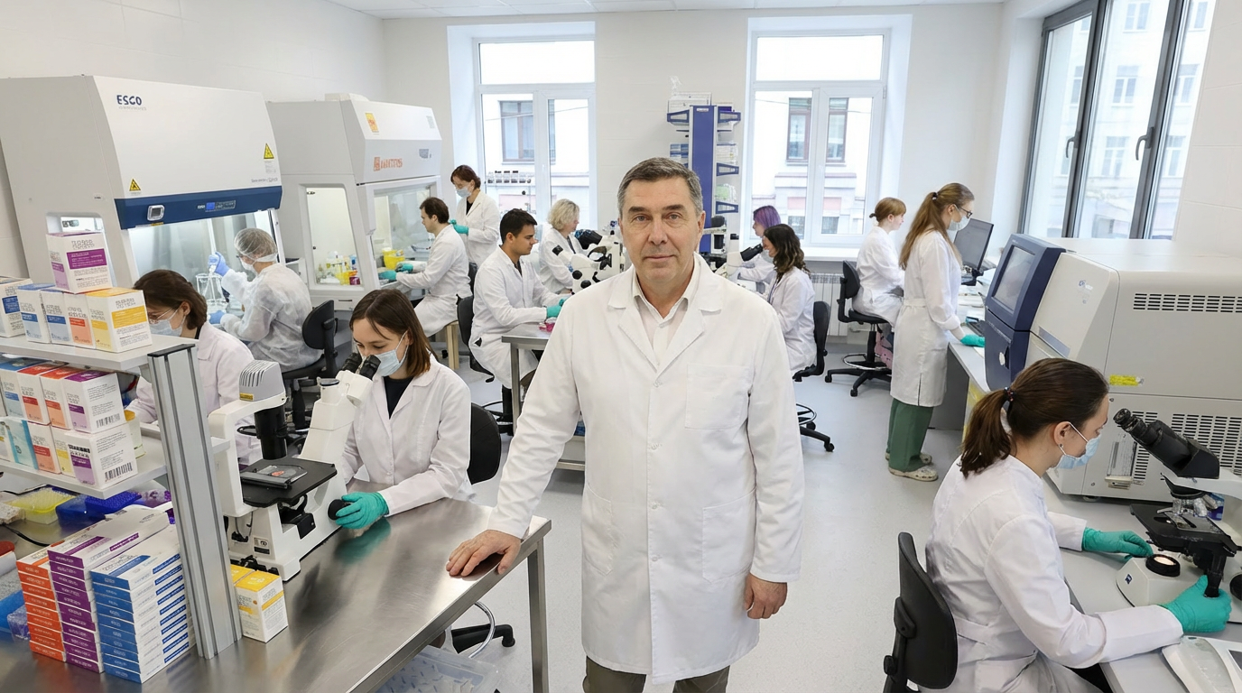 Pharmacom Labs laboratory specialists